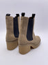Anonymous Copenhagen Laurell platform calf suede mushroom